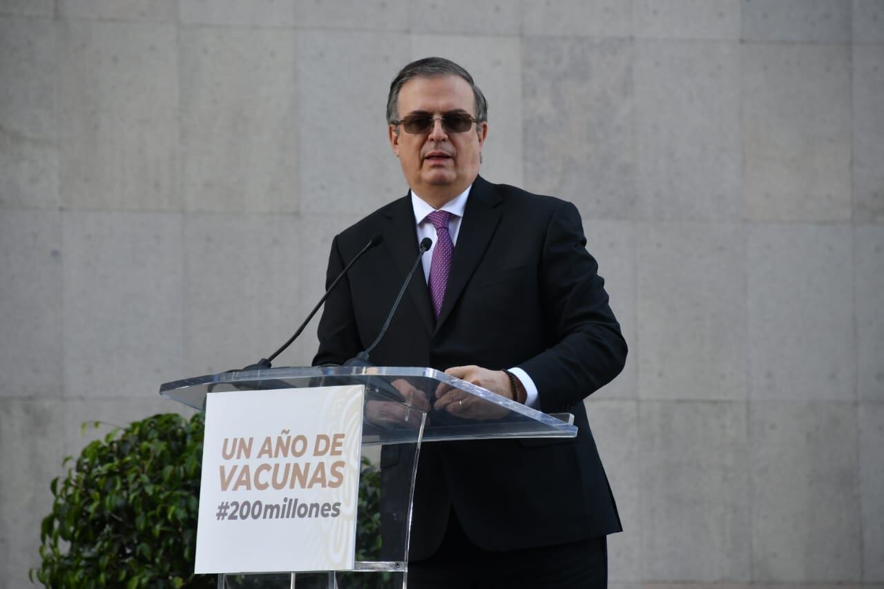 Marcelo Ebrard, secretario de Relaciones Exteriores
