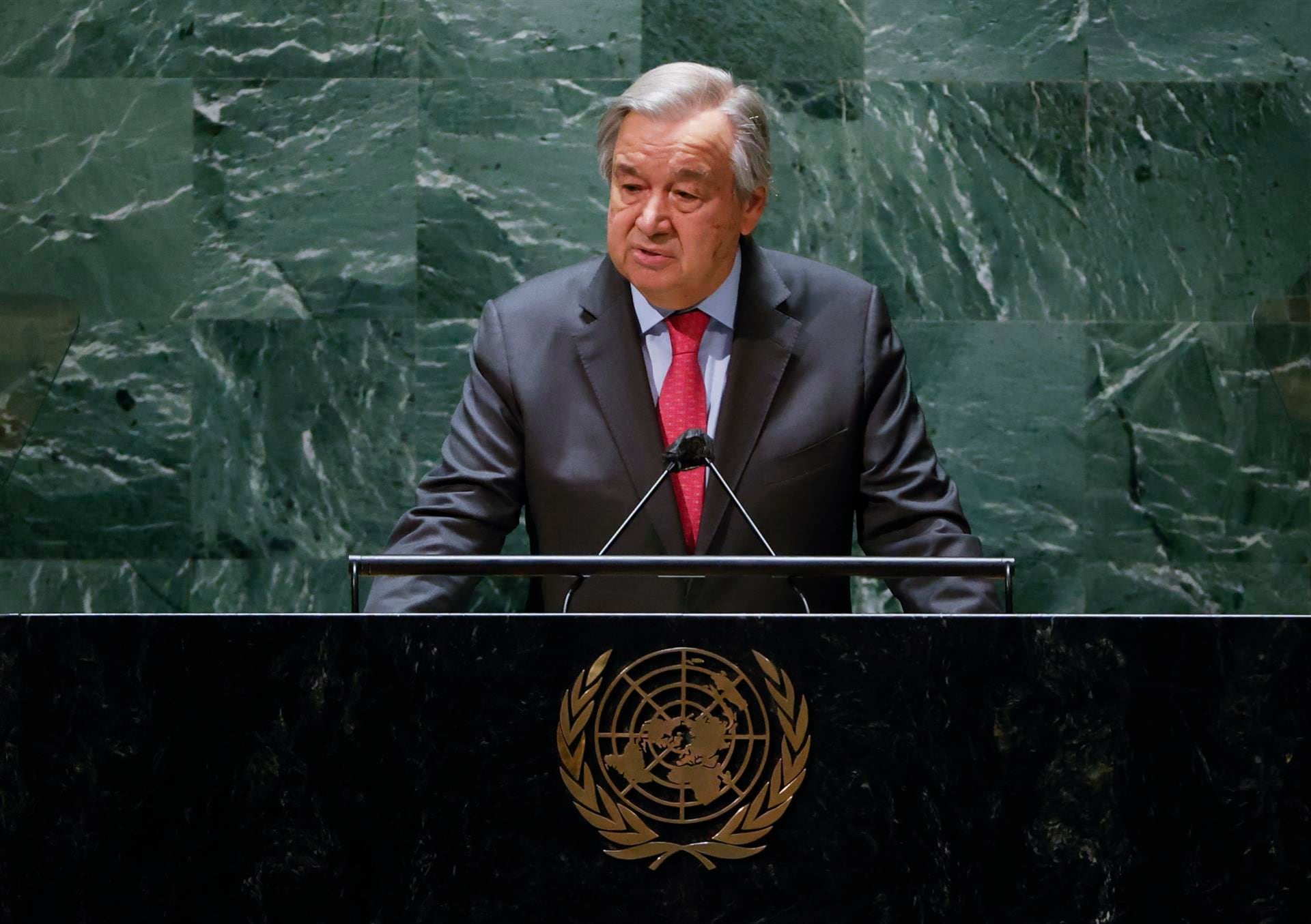 António Guterres, secretario general de la ONU