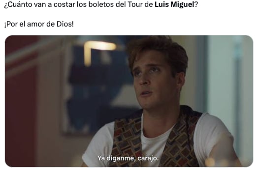 Luis Miguel desata los memes tras anunciar su Tour 2023