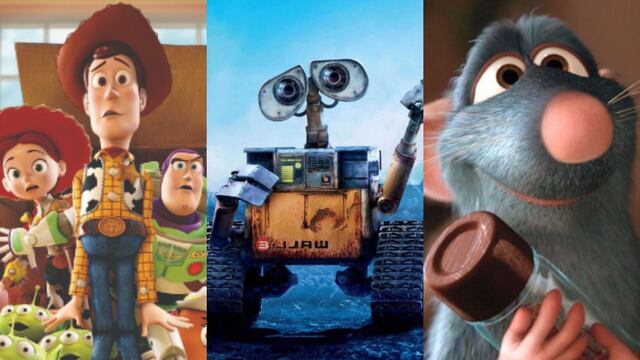 Toy Story 3, Wall E y Ratatouille