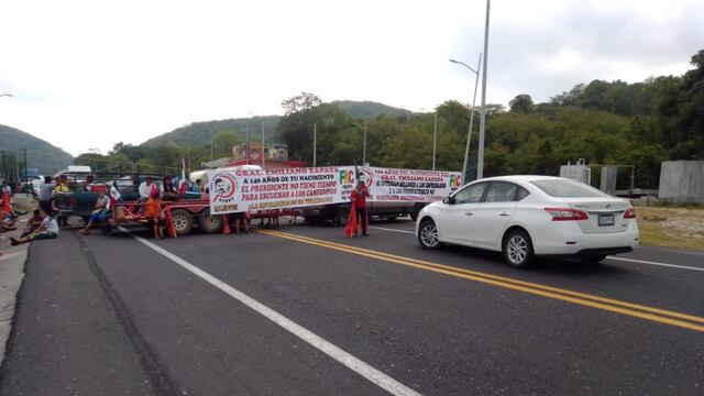 Marcha de campesinos.