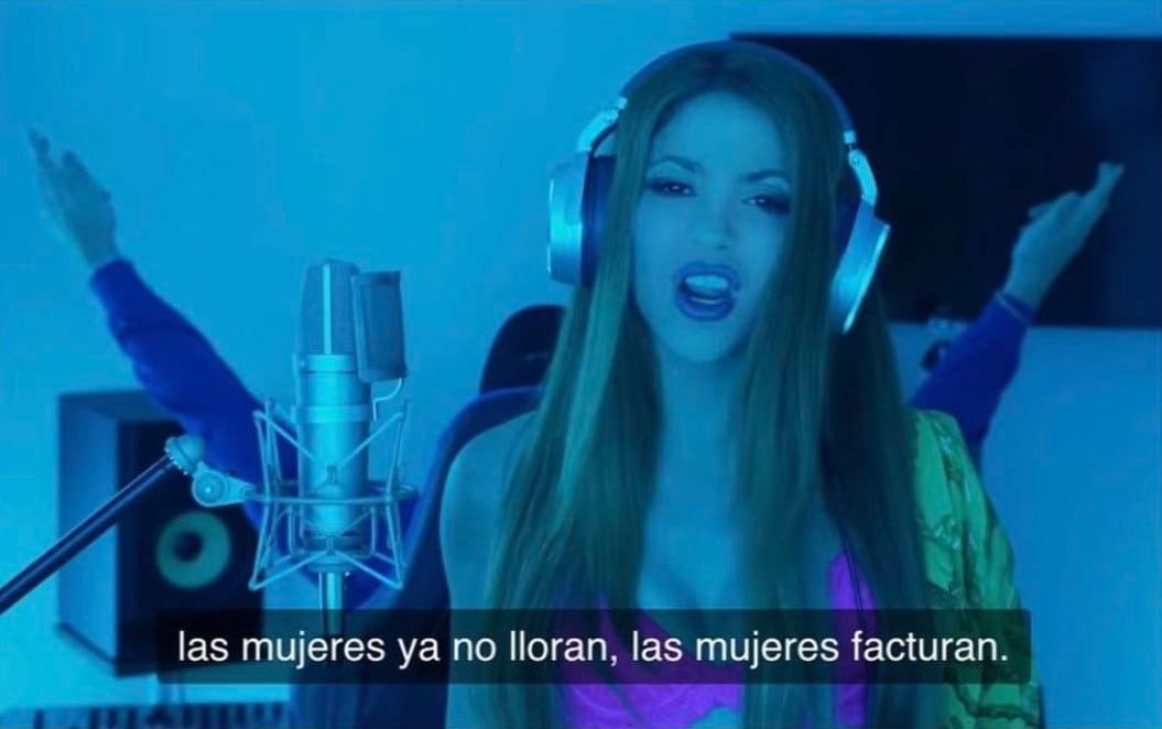 “Las mujeres ya no lloran, las mujeres facturan”, la frase de Shakira que es tendencia en redes