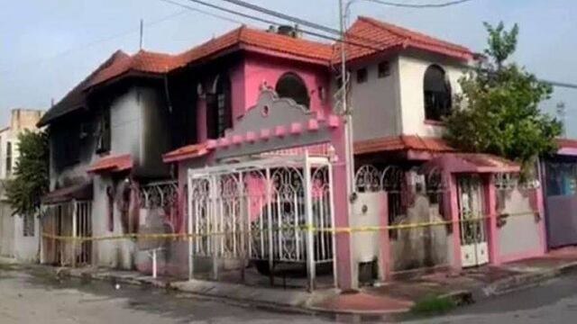 Incendio en casa de Ligia Pacheco