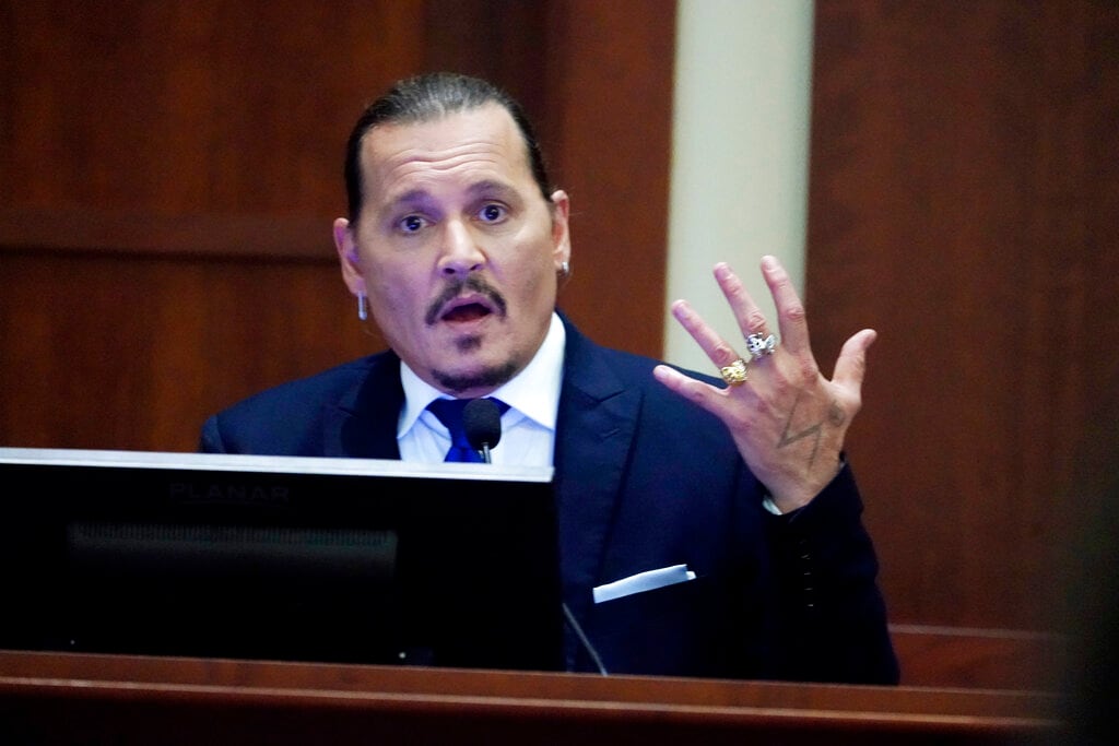 Johnny Depp en juicio