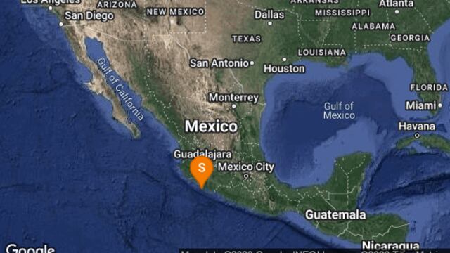 Sismo en Coalcomán, Michoacán