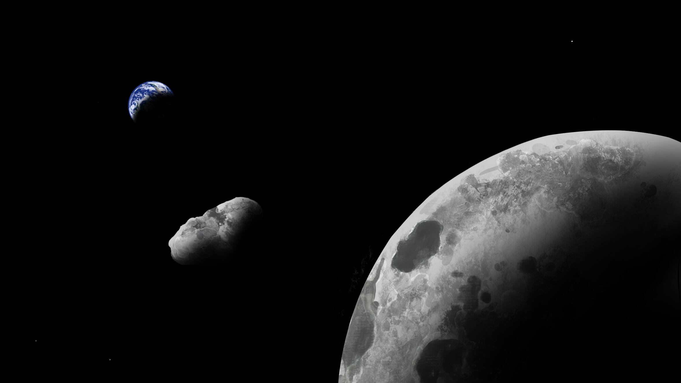 Fragmento de la Luna