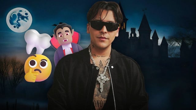 Periodista se burla de Christian Nodal y sus colmillos