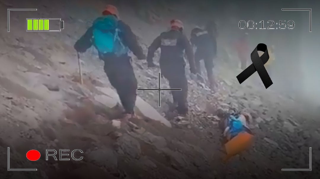 Recuperan el cuerpo del alpinista Roberto Montoya en el Iztaccíhuatl