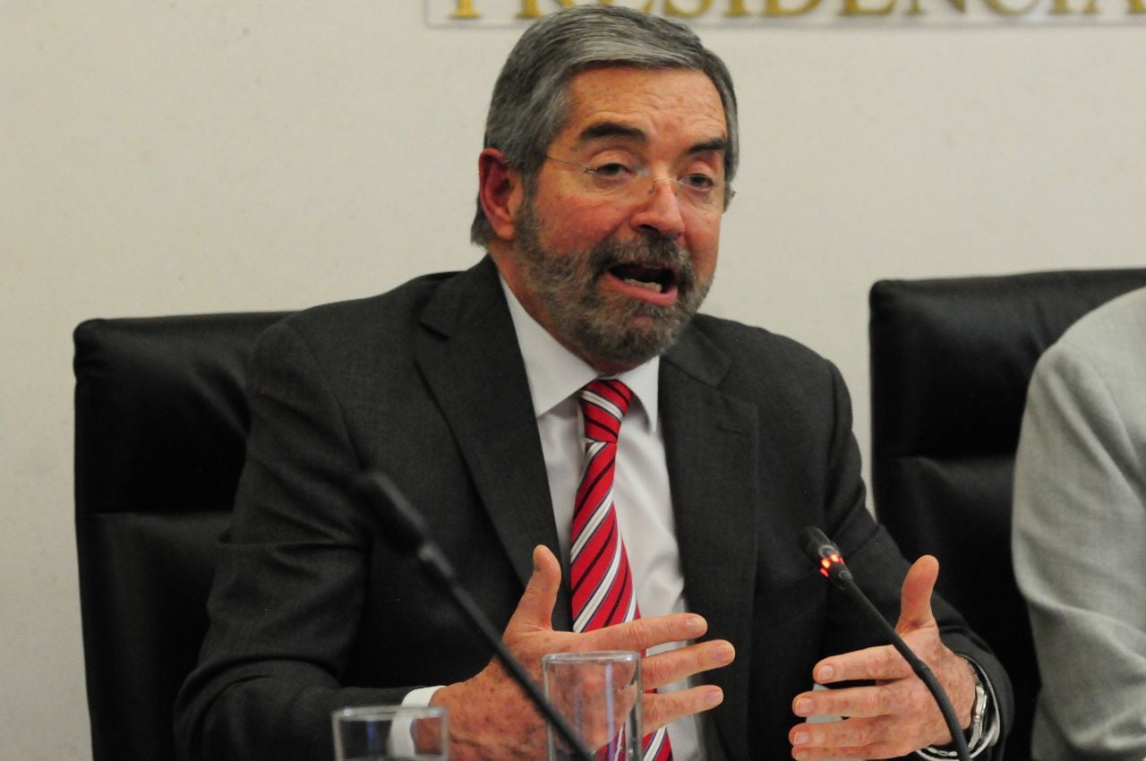 Juan Ramón de la Fuente, Embajador de México ante la ONU, en el Senado.