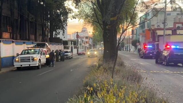 Balacera de policías en Toluca, Estado de México