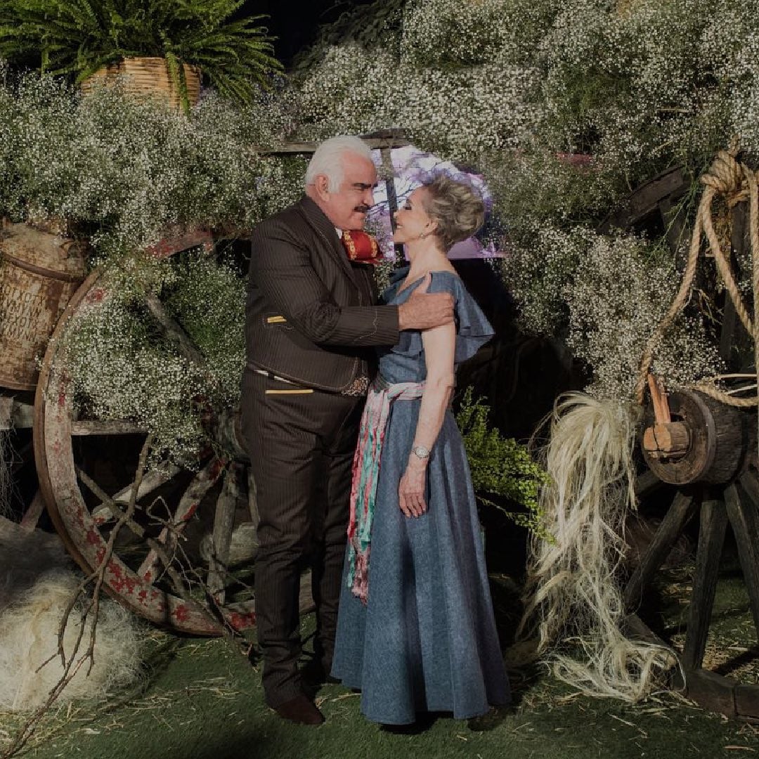 Vicente Fernández y Doña Cuquita