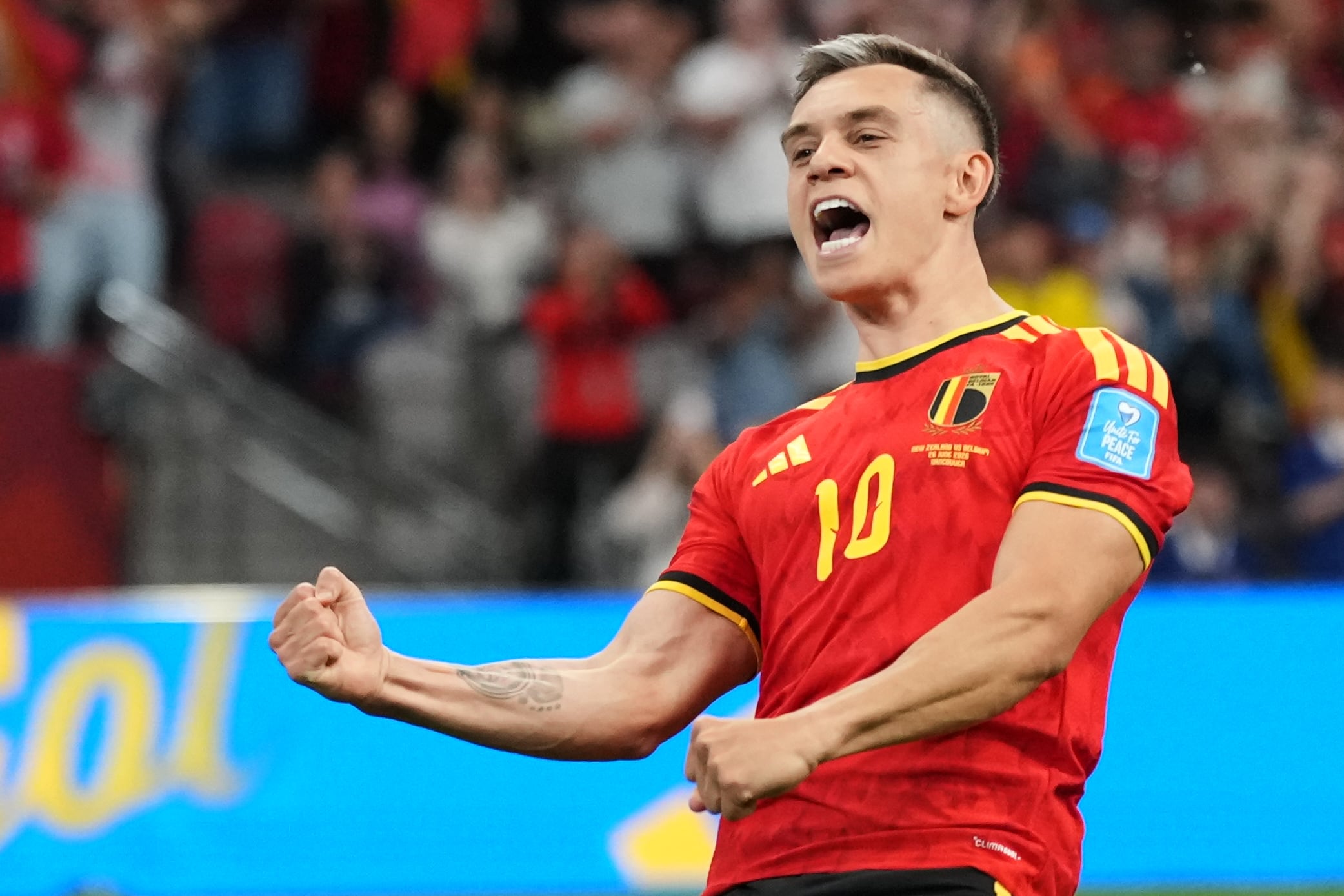 Bélgica conquista el grupo y pone fin al sueño mundialista de Nueva Zelanda.