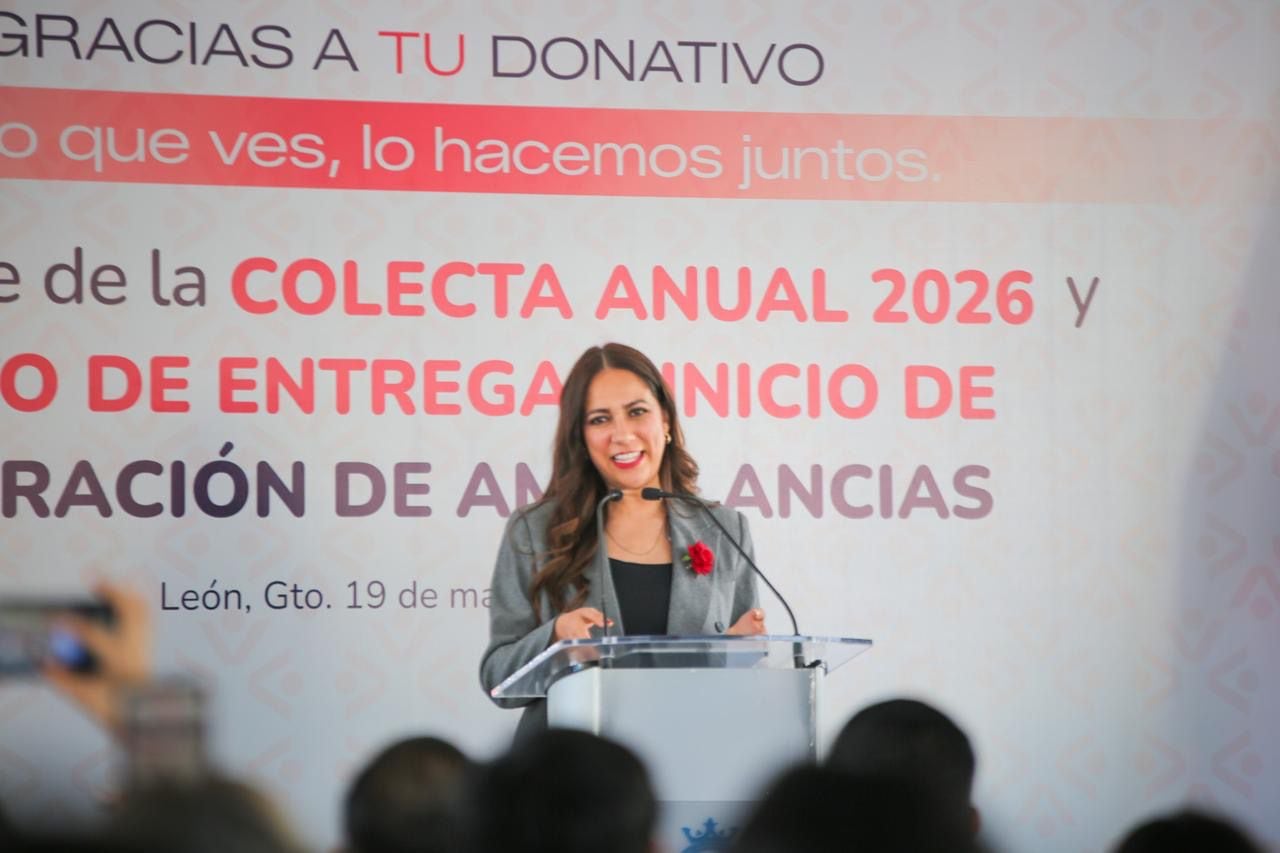 Guanajuato: Libia Dennise impulsa vivienda, comunidad y Cruz Roja.