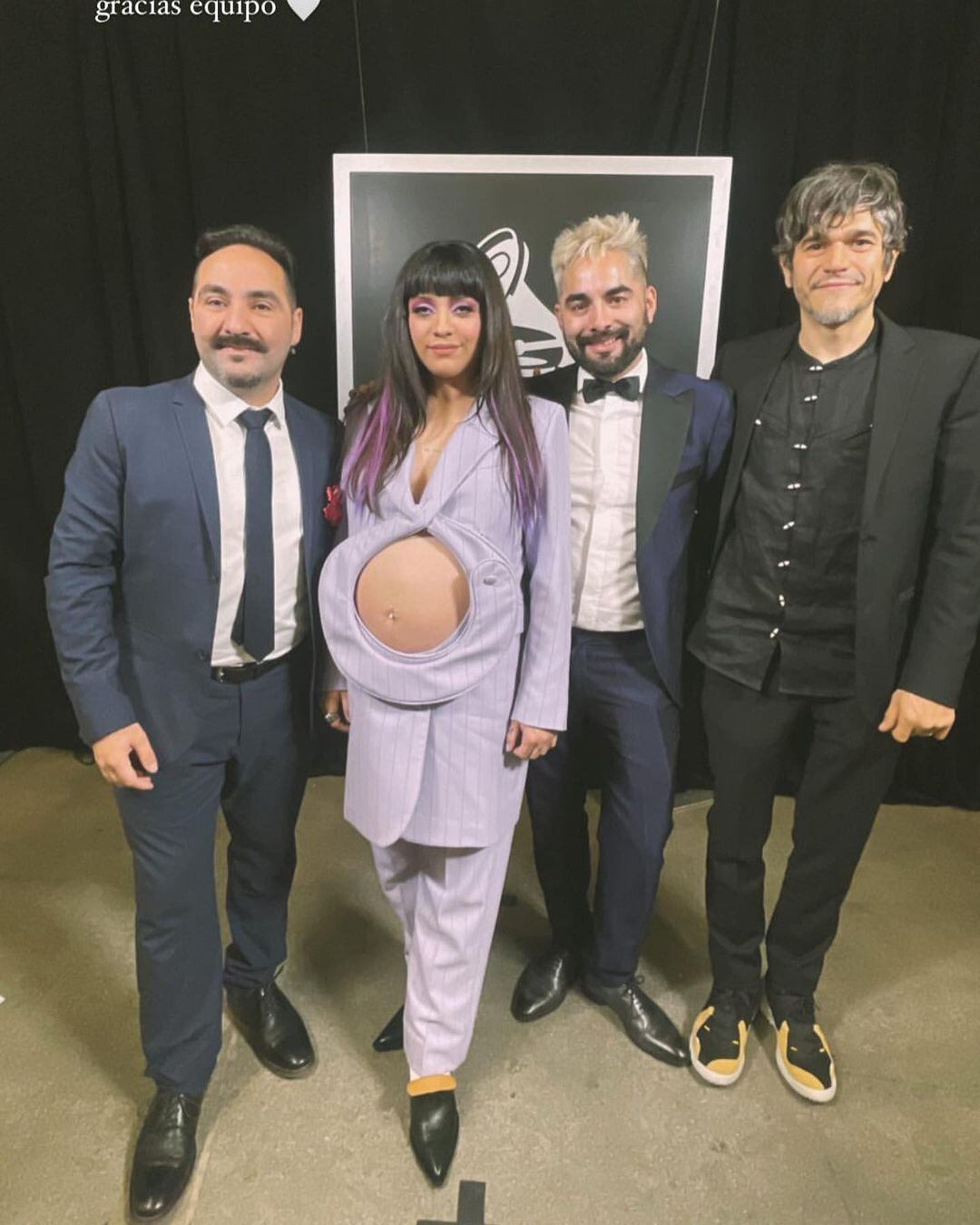 Mon Laferte en los Latin Grammy