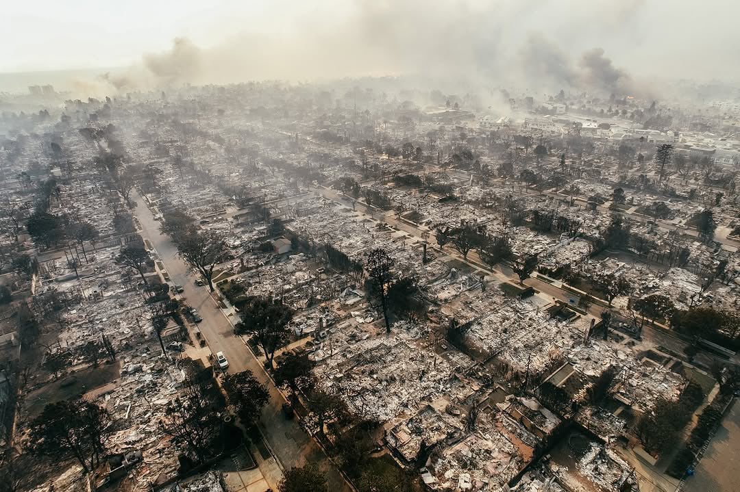 Incendios en Los Ángeles hoy 10 de enero