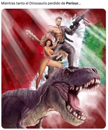 Memes del dinosaurio robado de Perisur del Jurassic World: The Exhibition