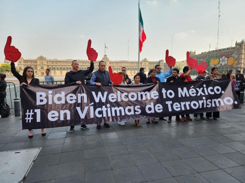 Protesta de familia LeBarón