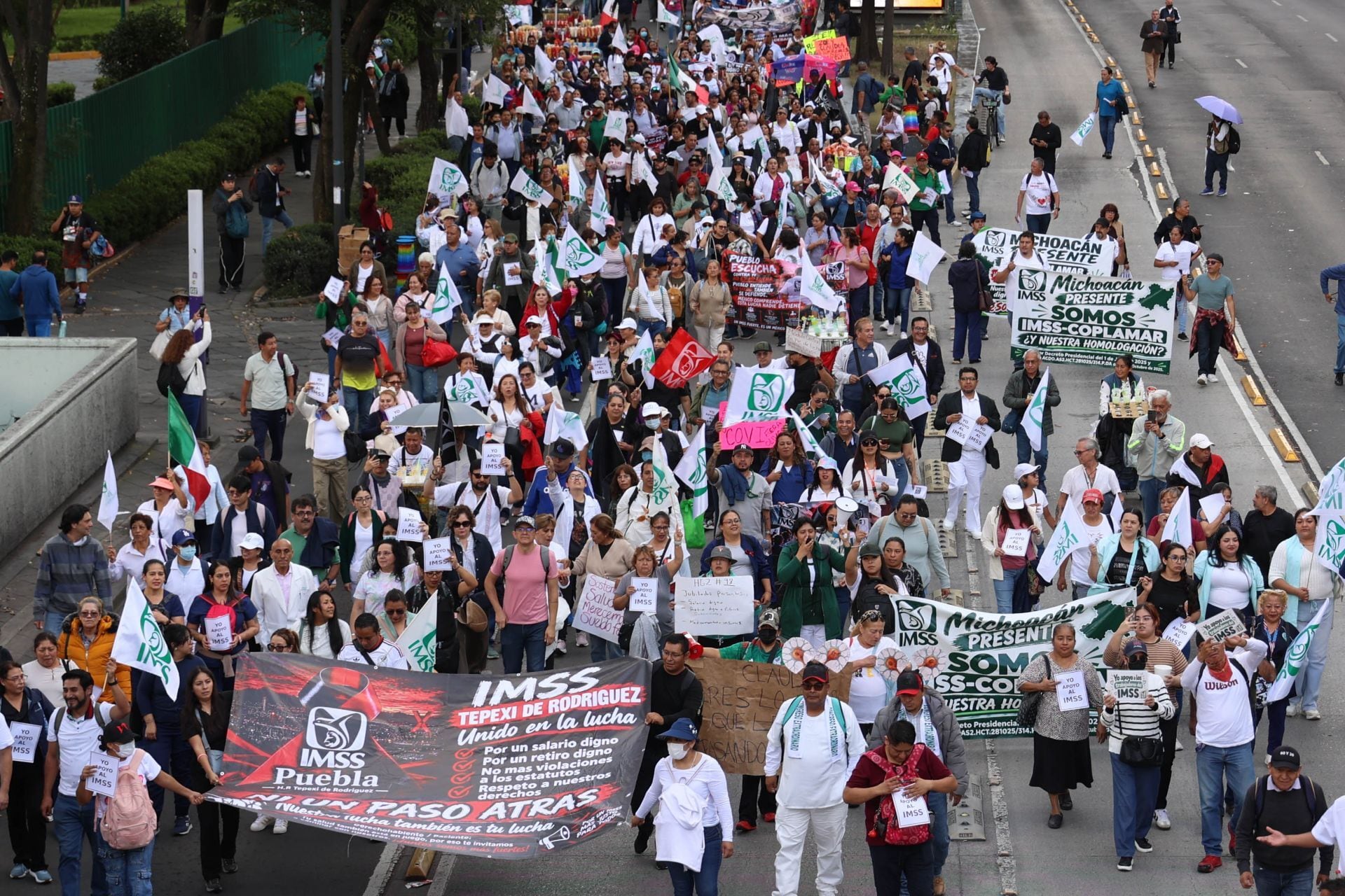 Marcha del IMSS