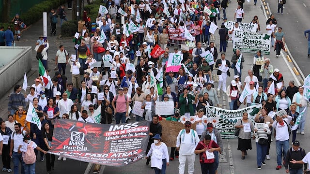 Marcha del IMSS