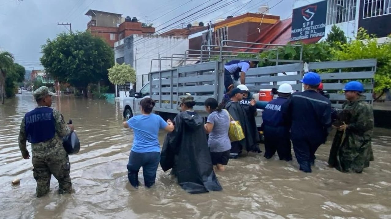 Movimiento Ciudadano pide declarar desastre natural en cinco estados tras las lluvias