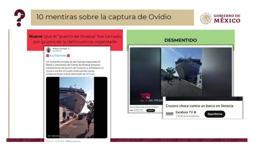 Quién es quién en las mentiras de la semana 18 enero