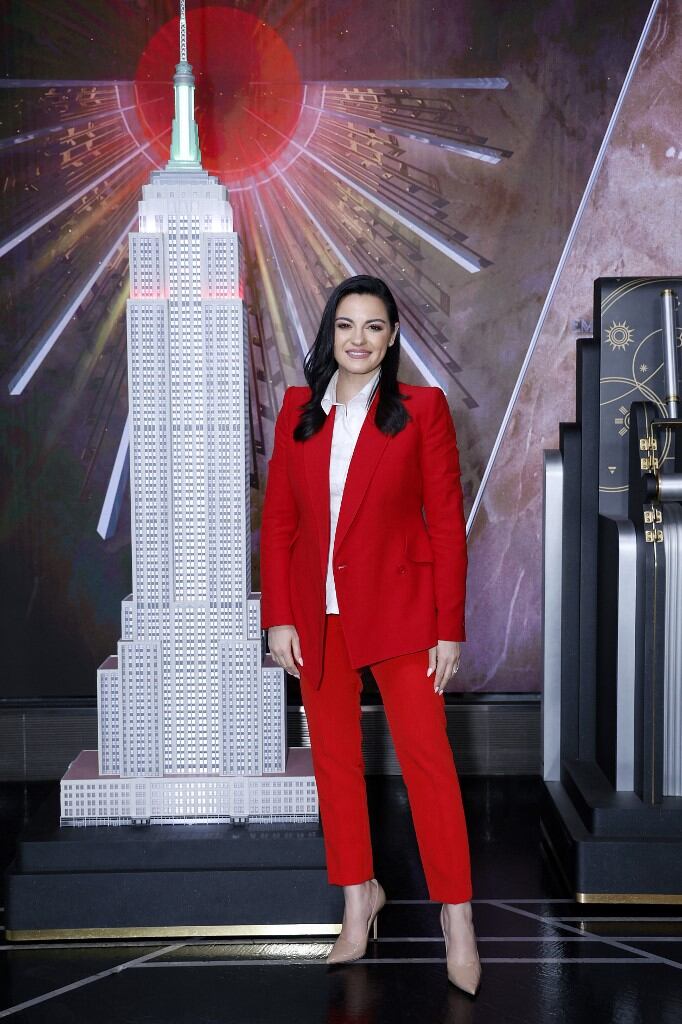 La actriz Maite Perroni en Las Vegas.