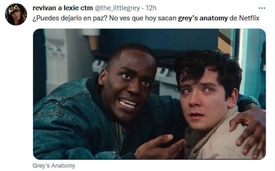 Grey’s Anatomy sale de Netflix, memes