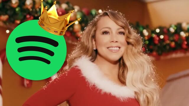 Mariah Carey rompe récord en Spotify con All I Want For Christmas is You