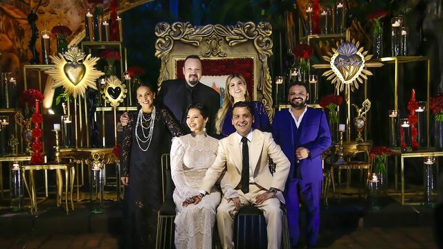 Fotos de la boda de Ángela Aguilar y Christian Nodal publicadas por Pepe Aguilar