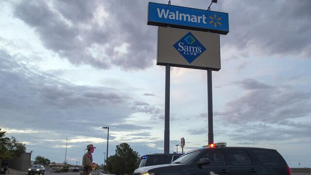 Balacera en Walmart en El Paso.