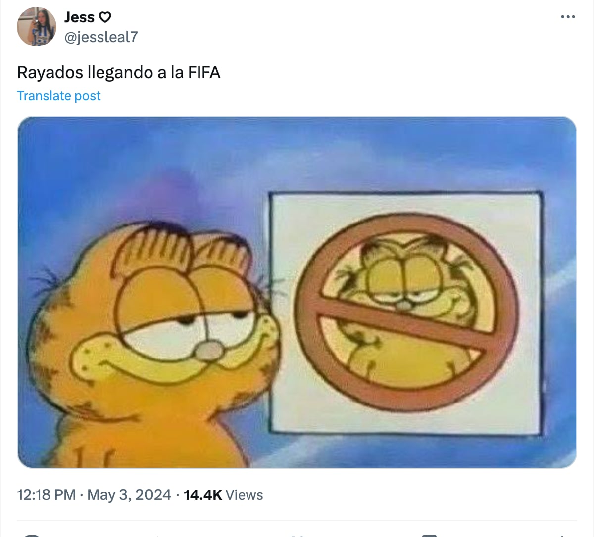 Meme sobre el castigo a Monterrey