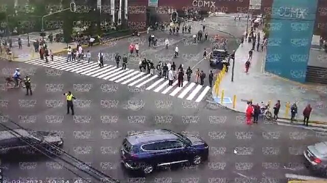 Bloqueo en Avenida Niños Héroes y Doctor Liceaga