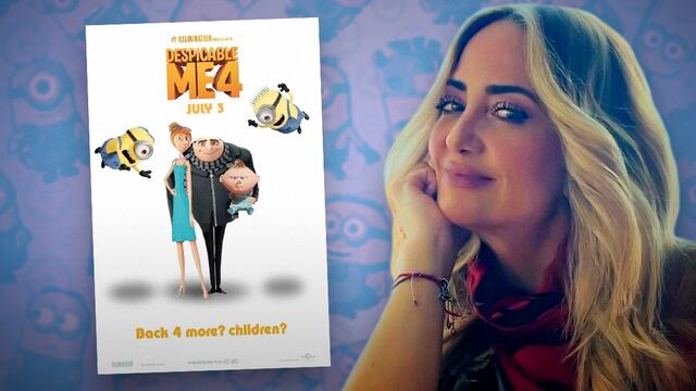 Quién es quién en Mi villano favorito 4; Andrea Legarreta entre las actrices del doblaje latino.