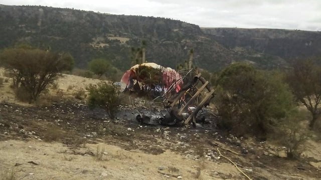 Globo aerostático que cayó en Hidalgo