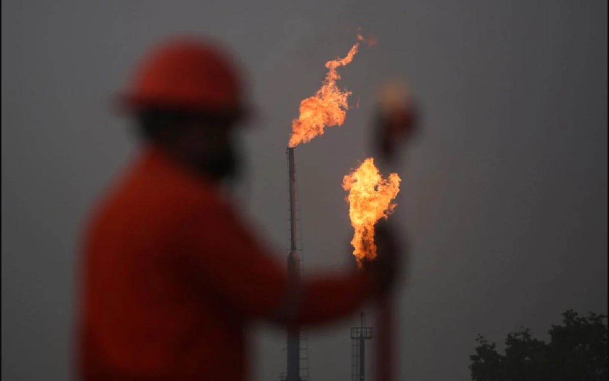 Extracción de gas natural