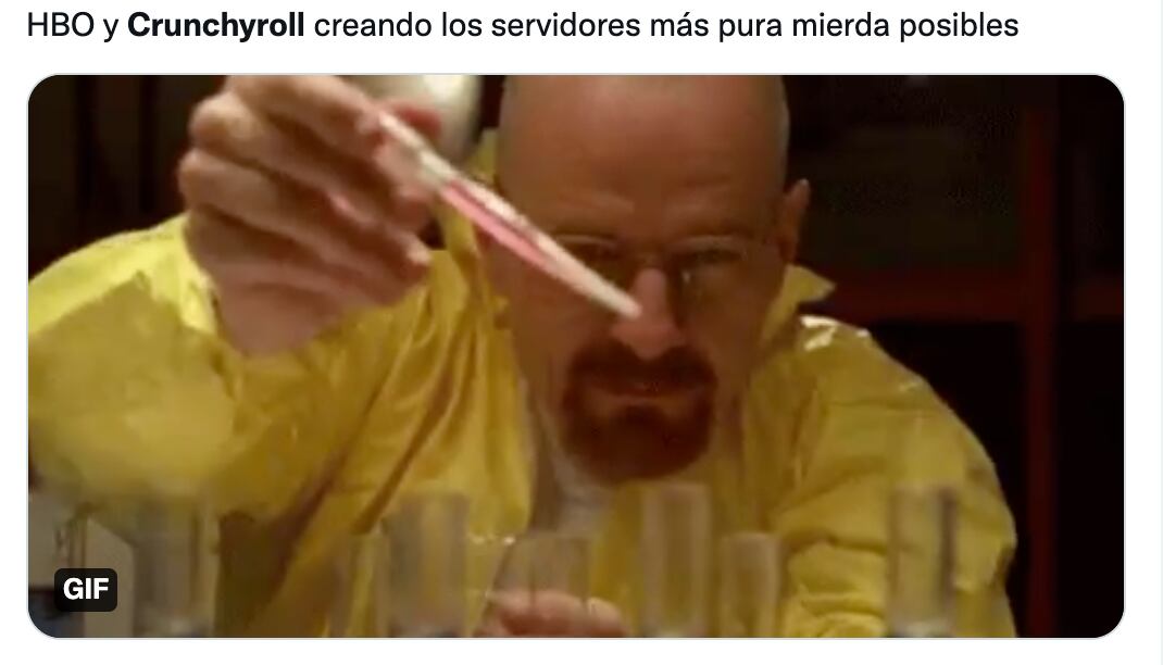 Memes de la caída Crunchyroll por estreno de Attack on Titan