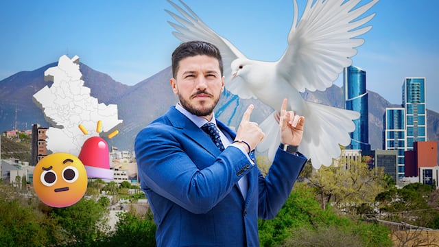 Samuel García subraya "récord de paz" en Nuevo León.