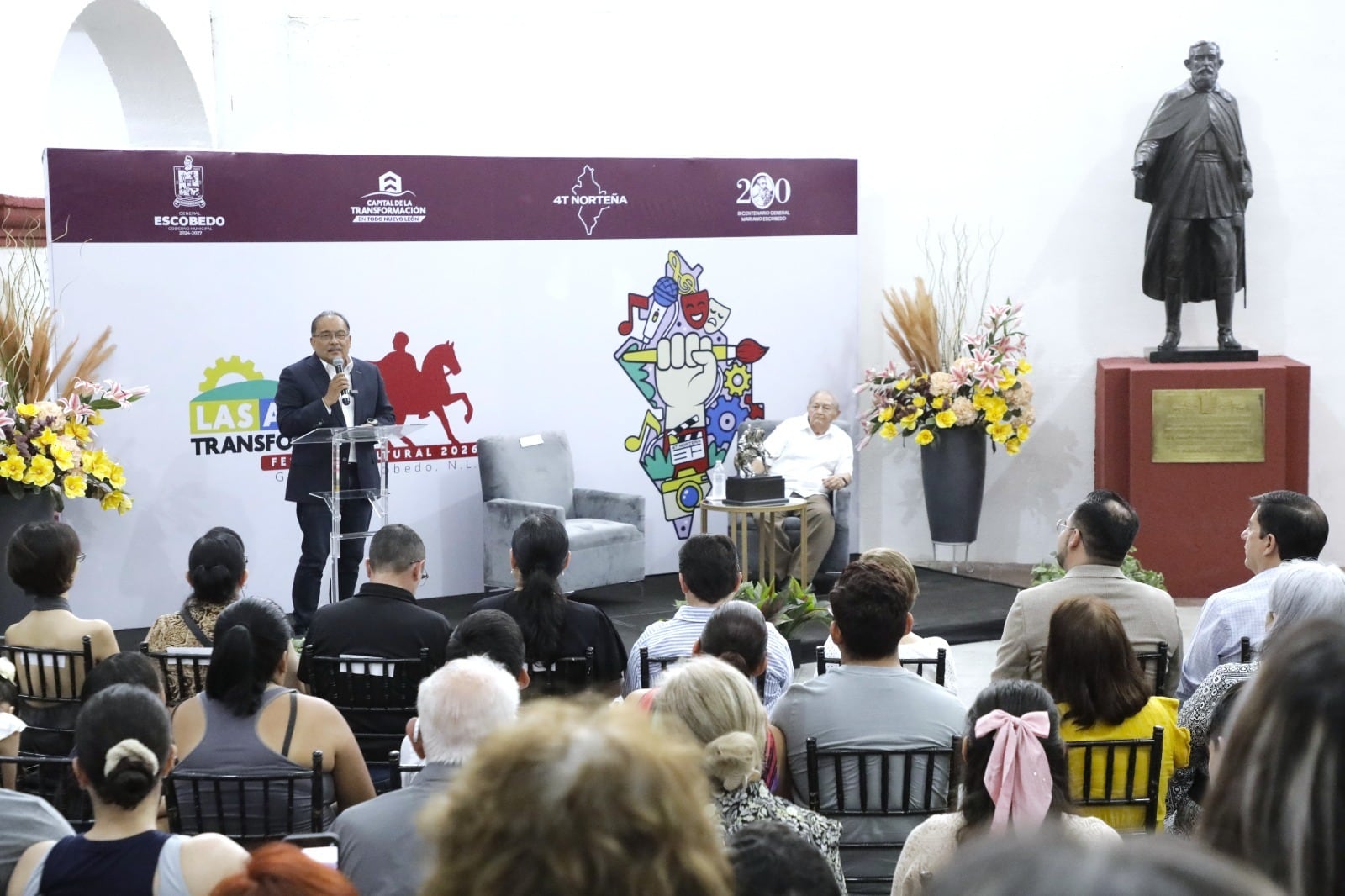 Escobedo arranca festival Las Artes Transforman II con más de 50 actividades culturales.