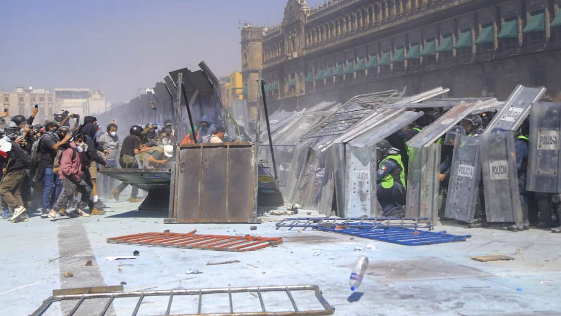 Diputado de Morena acusa a Alejandro Moreno de usar grupos de choque en la marcha de la Generación Z