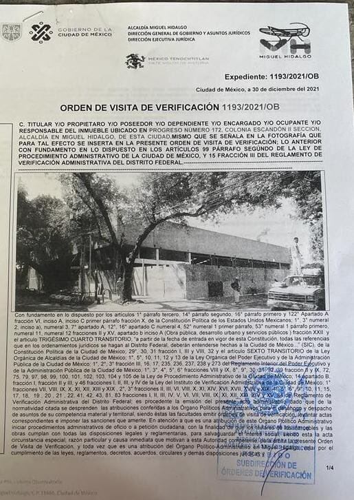 documentos que prueba irregularidades en taquería Don Eraki del papá de Mauricio Tabe