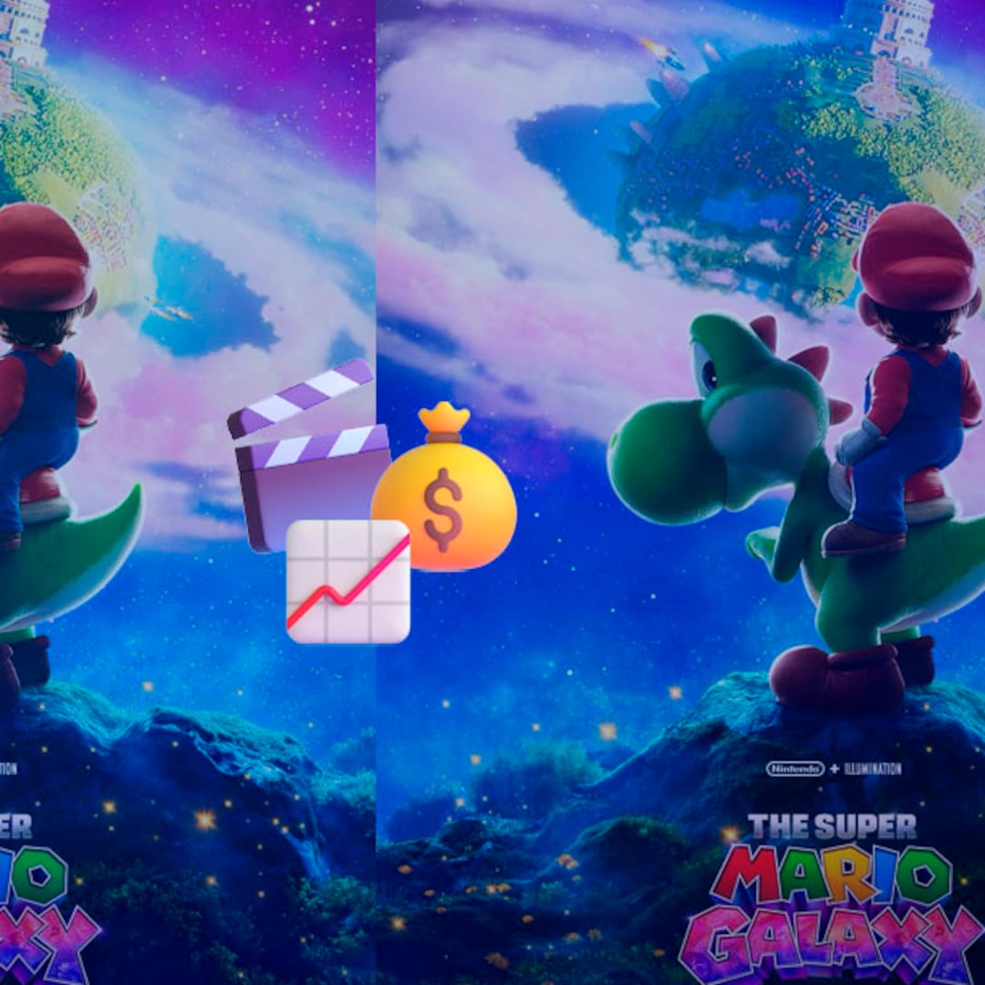 Super Mario Galaxy: La Película recauda 372 millones en su estreno