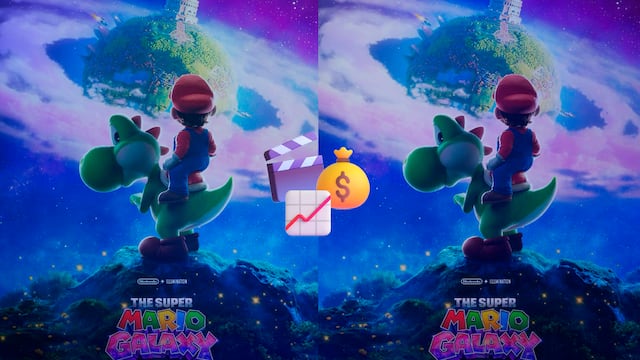 Super Mario Galaxy: La Película recauda 372 millones en su estreno