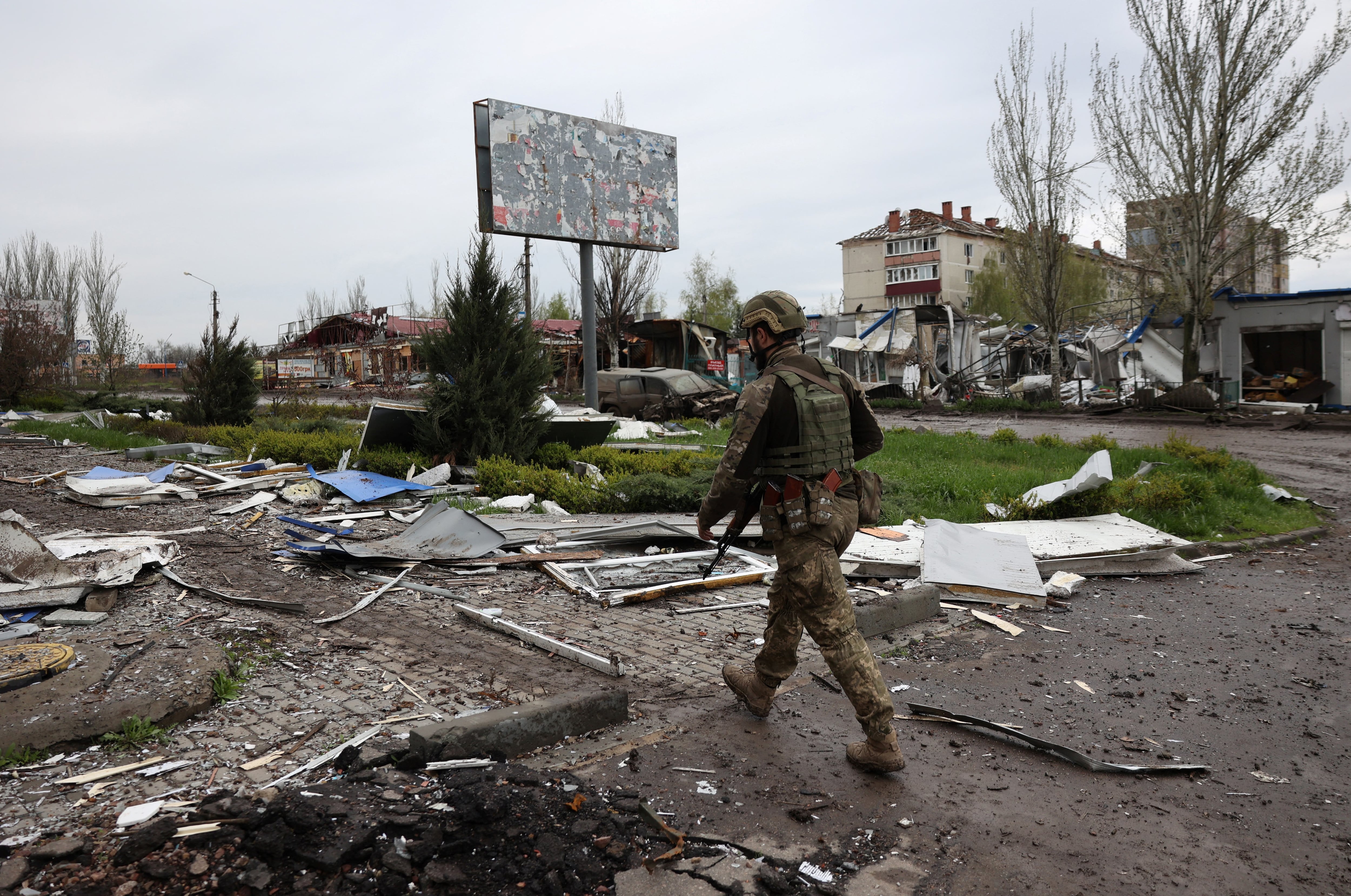 Guerra Rusia Ucrania, Bajmut, ciudad de la batalla entre los ejércitos rusos y ucranianos