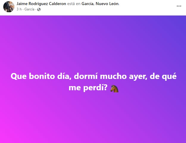 Jaime Rodríguez Calderón, El Bronco