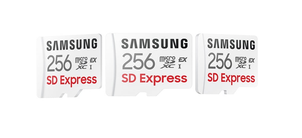microSD SD Express de Samsung