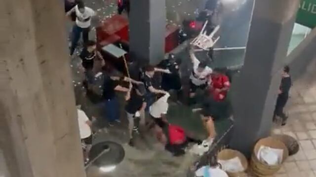 Pelea Copa Libertadores