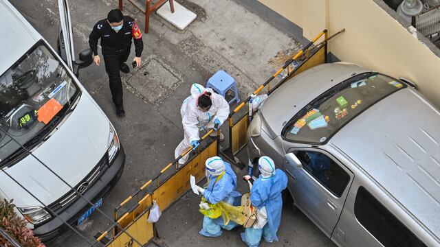 Confinamiento en Shanghái