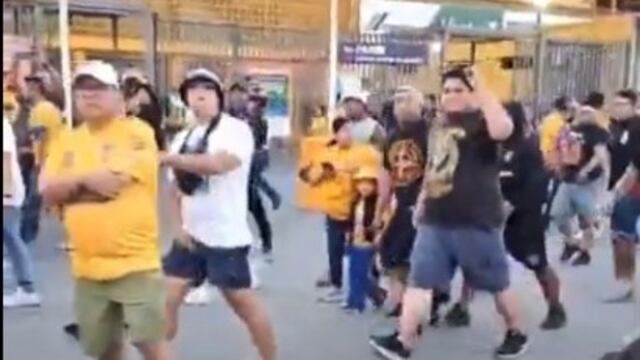 Fans del Club Tigres provocaron a los seguidores del Club León.