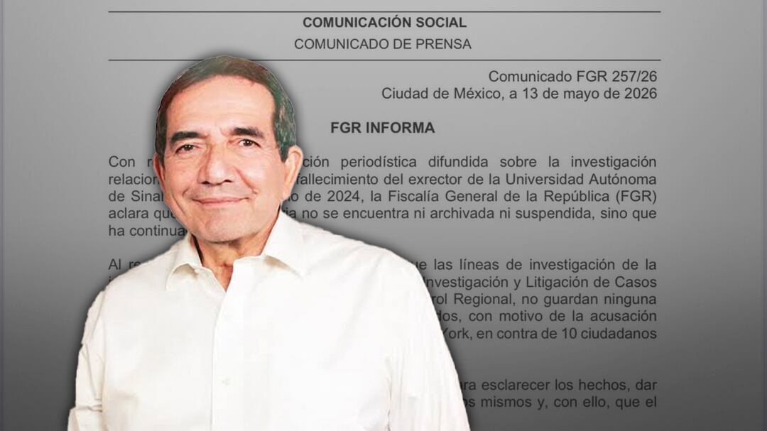 FGR responde a versiones sobre caso Héctor Melesio Cuén
