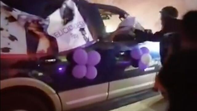 Graduación desde autos